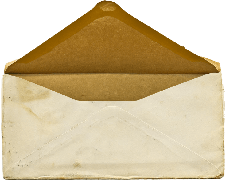 Envelope ouverte